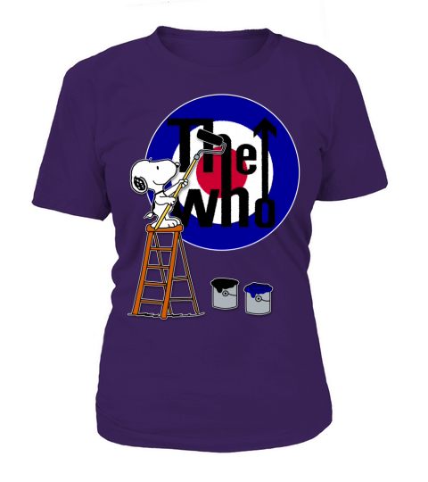 The Who rock band T-Shirt Woman