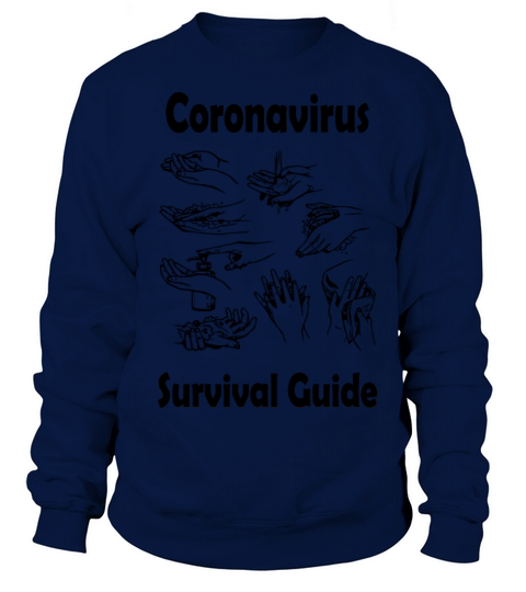 wash your hands corona awareness Women's Sweatshirt
