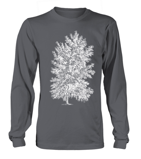 Tree nature co2 recycling forest wood palm camping Women's Long Sleeve