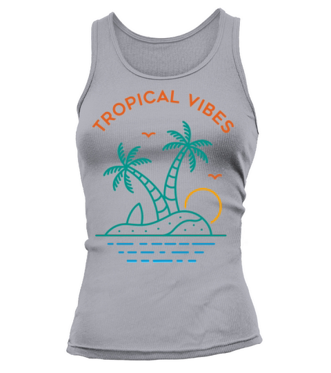 Tropical Vibes 1 Women's Tank Top