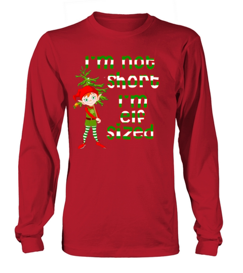 Not short Elf sized Women's Long Sleeve
