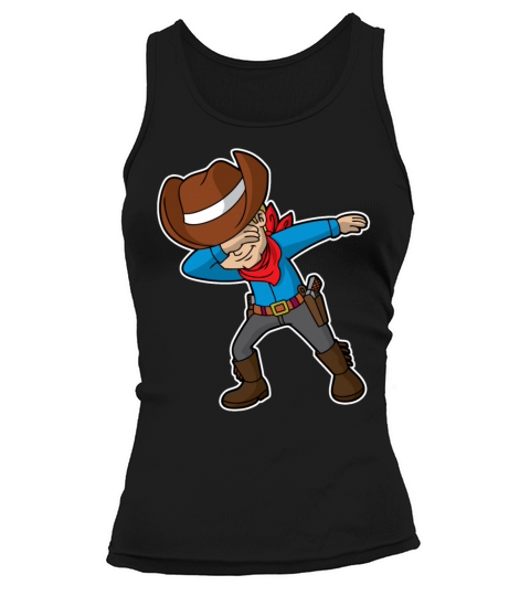 Dabbing Cowboy Country Dab Line Dance Women's Tank Top