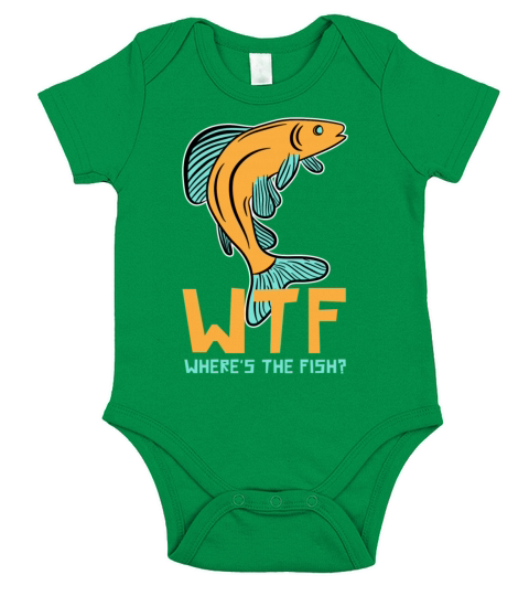 Funny Fishing Lover Fish Fisherman Gift Short Sleeve Baby One-Piece