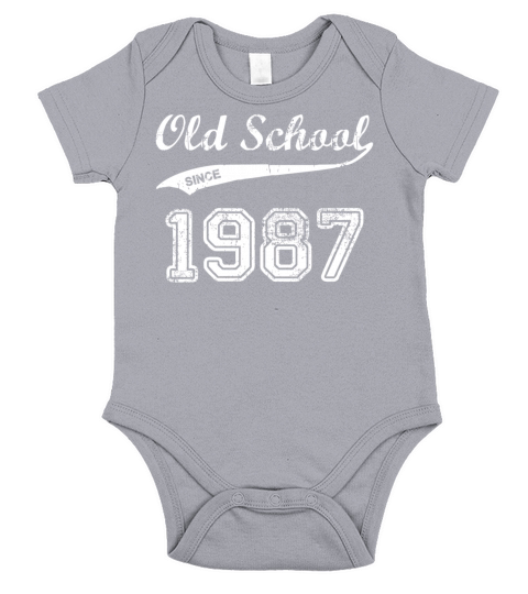 1987 Short Sleeve Baby One-Piece