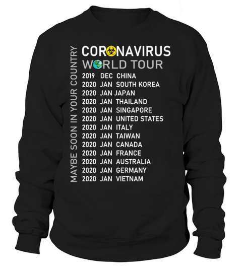 Coronavirus World Tour 2020 - Covid-19 - Corona Women's Sweatshirt