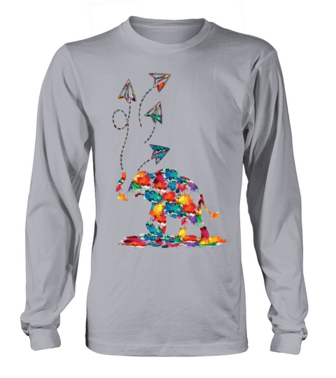 Elephant paper planes Men's Long Sleeve
