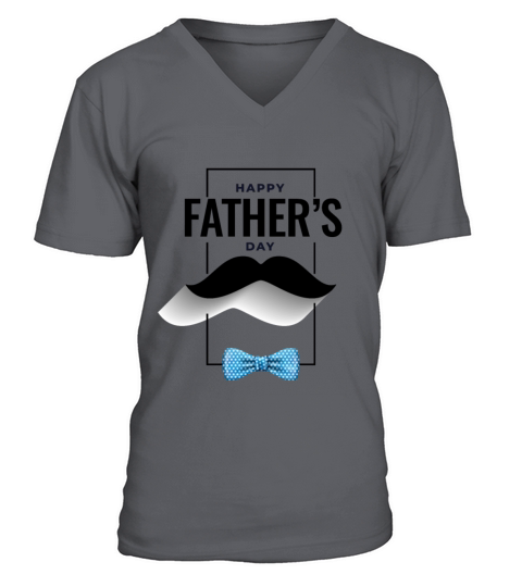 happy father s days Men's V-Neck T-shirt