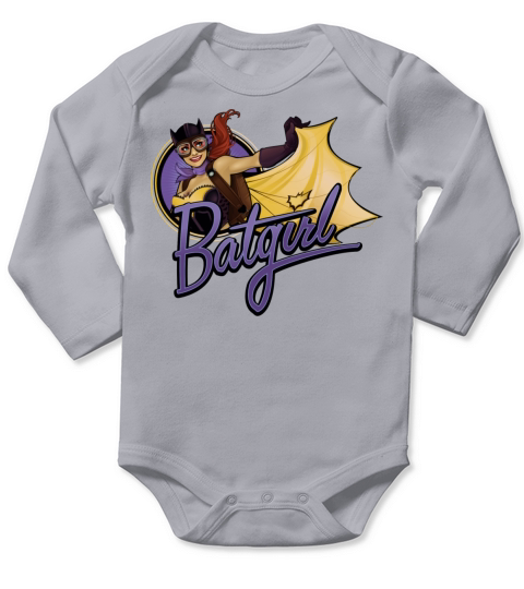DC Comics Bombshells Batgirl Long Sleeve Baby One-Piece