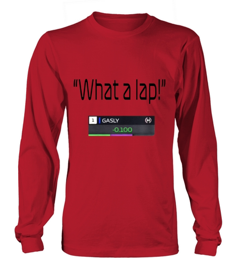 GASLY QUEL LAP Long sleeved Unisex