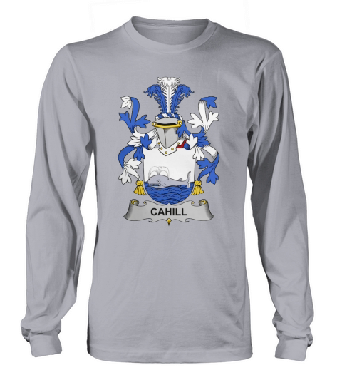 Cahill Family Crest Irish Family Crests II Long sleeved Unisex