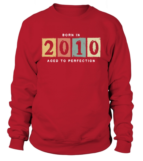2010 Birthday vintage Gift Idea Women's Sweatshirt