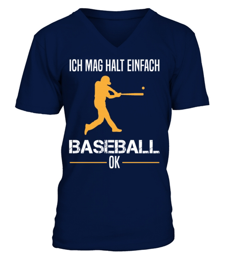 Baseball Fans Baseball Player Quote Gift Men's V-Neck T-shirt