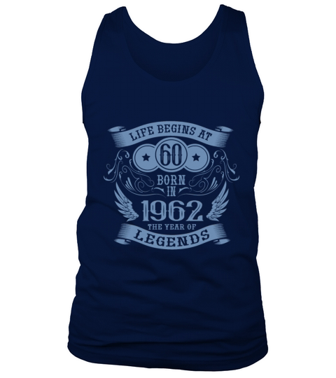 Vintage 1962 Birthday Gift Ideas Tank Top Unisex