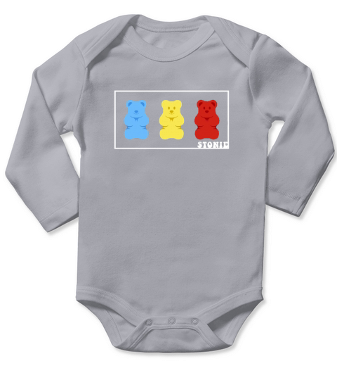 gummy bear Long Sleeve Baby One-Piece