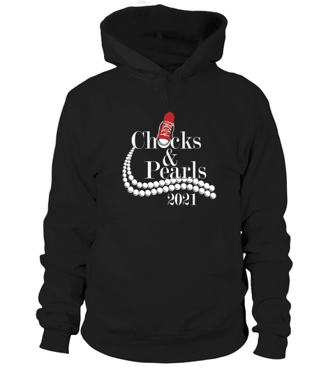 Chucks And Pearls 2021 Red Basic Hoodie Unisex