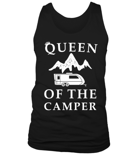 Queen of the RV - Camping Camper Vacation Gift Men's Tank Top