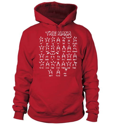 The Haka New Zealand All Blacks Mens Funny Rugby Women's Hoodie