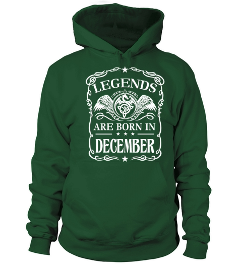 Legends are born in December Women's Hoodie