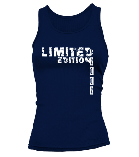 Limited Edition 2002 Birthday Boys Girl Women's Tank Top