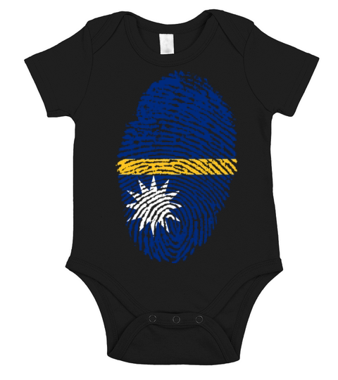 nauru Short Sleeve Baby One-Piece