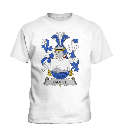 Cahill Family Crest Irish Family Crests II Kids T-Shirt