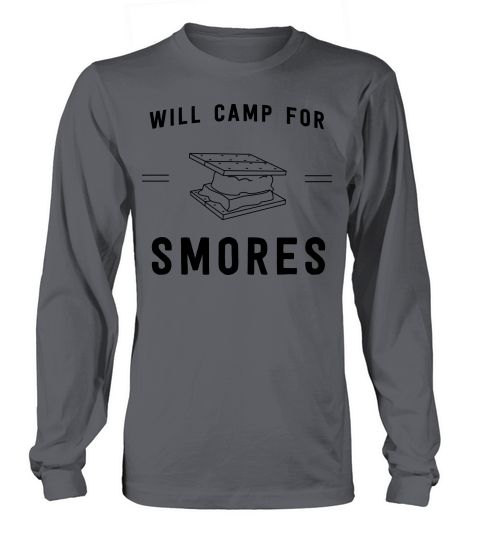 Will camp for smores Women's Long Sleeve