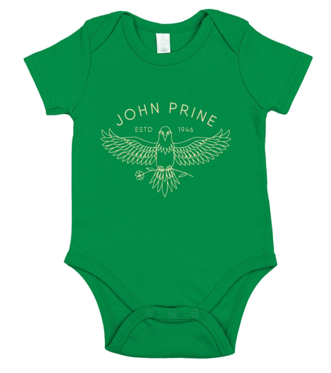 John Prine Est 1946 Short Sleeve Baby One-Piece