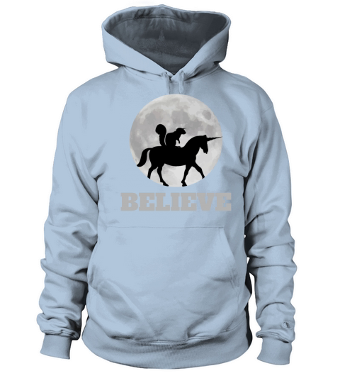 squirrel Unicorn Full Moon Gift Women's Hoodie