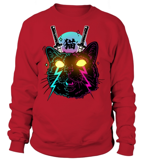 Cyber Cat Women's Sweatshirt