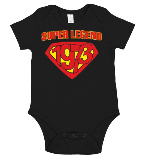 Super Legend Comic 1973 Short Sleeve Baby One-Piece