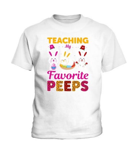 Teaching My Favorite Peeps Easter Gift Kids T-Shirt