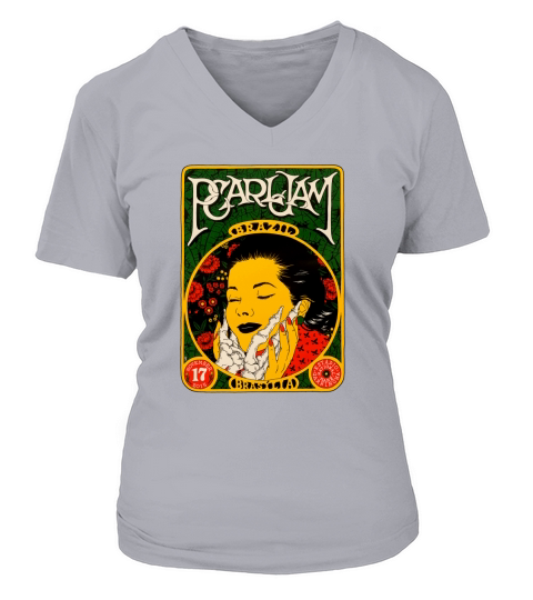 Broken Fingaz Deso X Pearl  Jam V-neck T-Shirt Woman