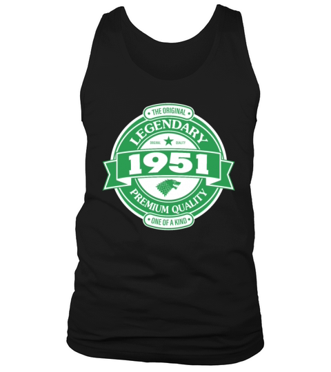 Vintage 1951 70th Birthday Est 1951 Men's Tank Top