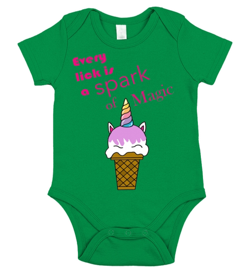 Every Lick Short Sleeve Baby One-Piece