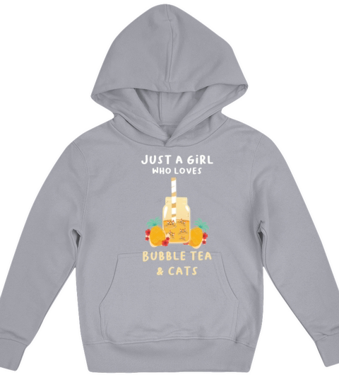 Bubble Tea Kawaii Saying Funny Kids Hoodie