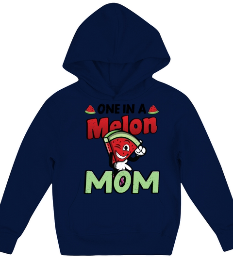 Mother Family Melon Mama Mutti Watermelon Kids Hoodie