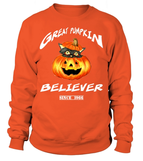 Peanuts-Great Pumpkin believer halloween Women's Sweatshirt