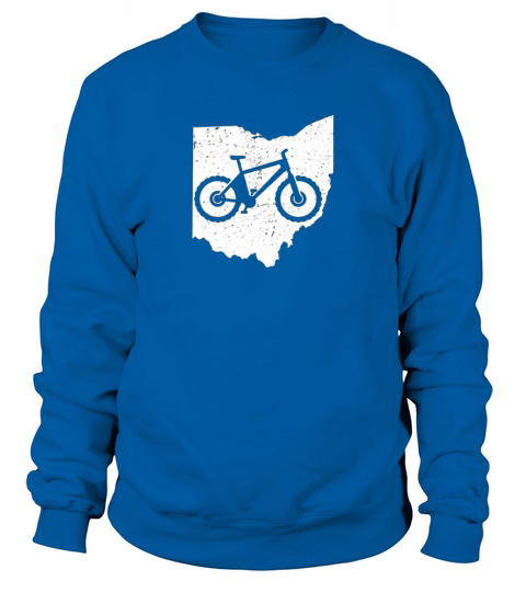 Ohio Mountain Bike Shirt Biking Cycling MTB Biker Gift Tee Sweatshirt Unisex