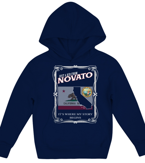 Novato - CALIFORNIA Kids Hoodie