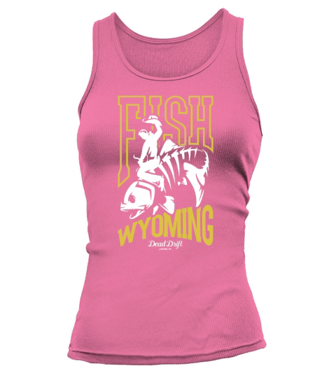 Fish Wyoming Fly Fishing Tank top Woman