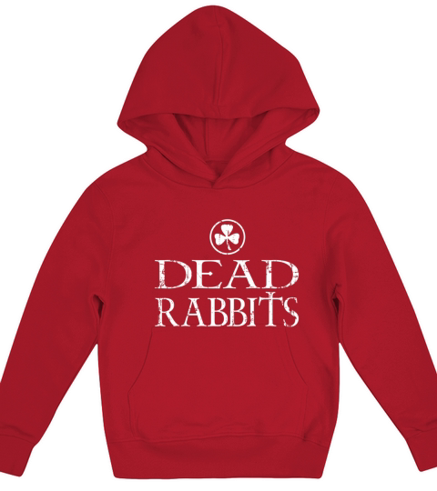 Dead Rabbits St Patricks Day Vintage Irish New York City Kids Hoodie
