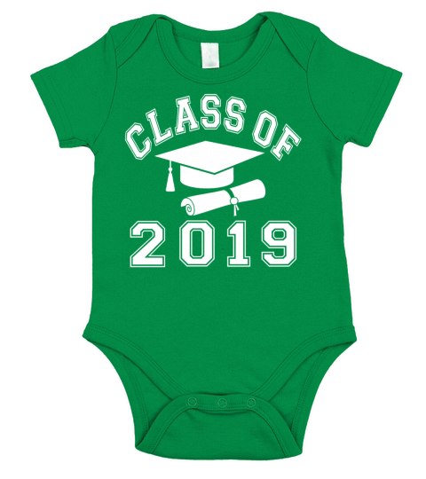 Class Of 2019 Short Sleeve Baby One-Piece
