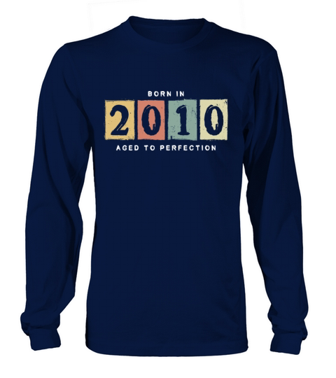 2010 Birthday vintage Gift Idea Women's Long Sleeve