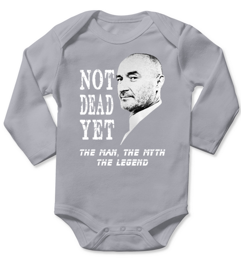Not Dead Yet Phil Collins Tshirt Long Sleeve Baby One-Piece
