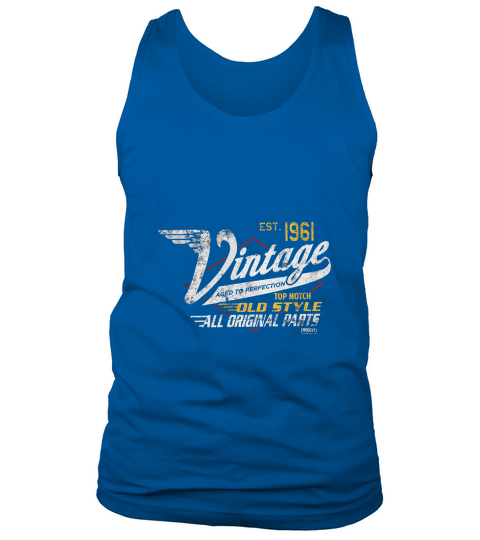 Vintage Est 1961 Tank Top Unisex