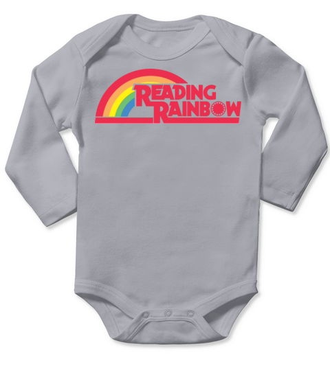 Reading Rainbow Long Sleeve Baby One-Piece
