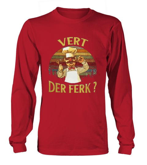 Swedish - Chef Vert-Der-Ferk Vintage - Coffee Mug (colored) Long sleeved Unisex