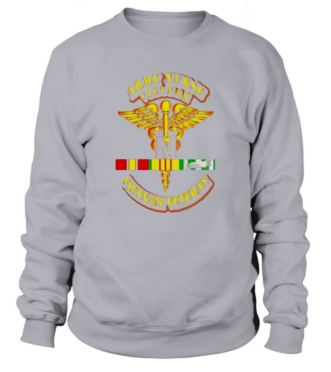 Vietnam Veteran Army Nurse Men's Sweatshirt