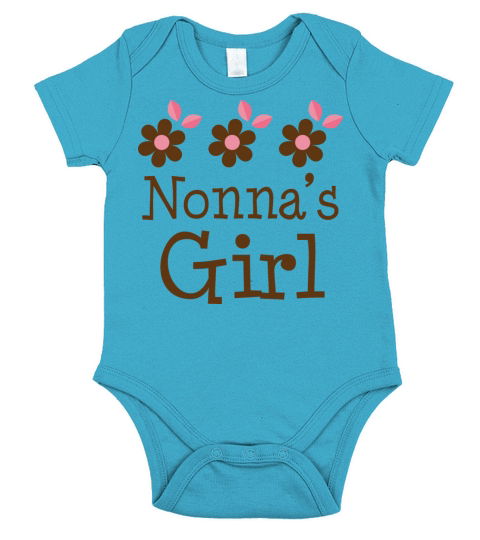 Nonnas Girl Short Sleeve Baby One-Piece