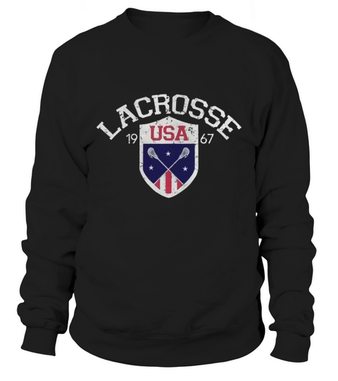 Vintage USA Lacrosse T-shirt Sweatshirt Unisex